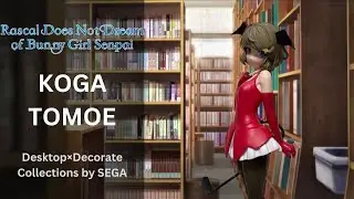 Bunny Girl Senpai - Koga Tomoe - Desktop&times;Decorate Collections by SEGA - Figure Unboxing