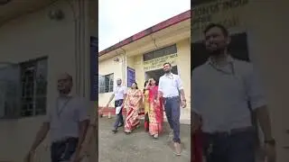 Fun time with colleagues at FCI, FSD, Changsari !!💛❤🧡💜💚💙 #walk #walkthrough #colleagues #fci !!