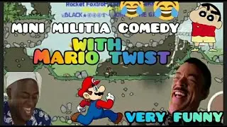 MINI MILITIA GREAT UNSEEN 🤣🤯 FUNNY EXE // MINI MILITIA COMEDY BY @darkbrainz22