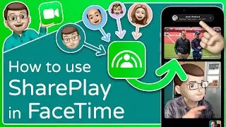 Beginners Guide to SharePLay and Facetime on iOS
