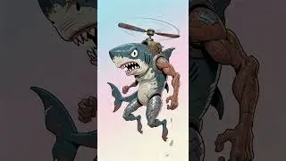 Lanjutan Sharkopter #tungtungtungsahur #pramdaily #brainrot