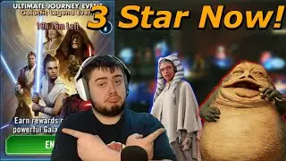 Jabba AND Ahsoka Tano 3 Star Ultimate Journey Event Galactic Legend Guide!