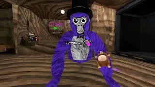 I tried comp in Gorilla tag (Didn't go well)