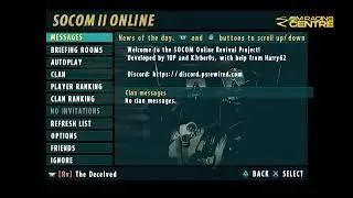 Socom II Clanwar [Rv] vs [1oF] Requiem, Chain Reaction, Crossroads