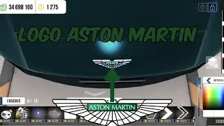 Tuto logo aston martin facile sur car parking multiplayer #carparkingmultiplayer #astonmartin #logo 