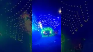 Pixel led road ceiling decoration with parallel controller t-8000ac