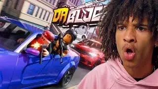 Я купил лучшее оружие и уничтожил всех противников в Roblox Da Block