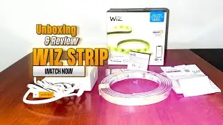 Unboxing & Review Philips Wiz Strip LED Light