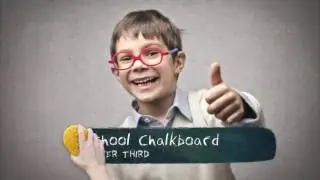 School Chalkboard | The Best After Effects Templates