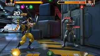 Maxed 5star Wolverine as Horseman vs RoL WS