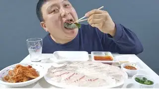 육회낙지탕탕이#모듬회#먹방