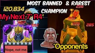 My Next 7* R4 - Most Banned & Rarest Champion 🏆 | Opponents Cry for Mercy 😈😈