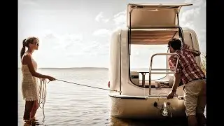 The Sealander  Amphibious Camper  Caravan Boat Designed for Land and Sea