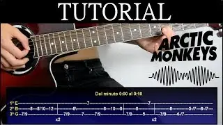 Cómo tocar Knee Socks de Arctic Monkeys (Tutorial de Guitarra) / How to play