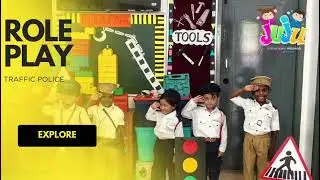 Traffic Police Role Play for Kids | Community Helpers | Preschool Learning Through Play