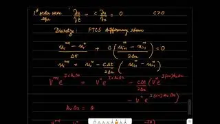 FDM Lecture 7: Stability considerations and CFL condition