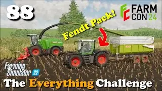FENDT FUN! - FARMCON 24 - Everything Challenge #88 - FS22 + Premium + Platinum + Tobii Eye Tracker