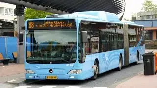 Buses and trucks, busstation Wageningen, 4 mei 2015