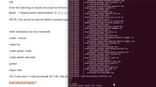 Python Tutorial: Anaconda - Installation and Using Conda(ubuntu o.s)