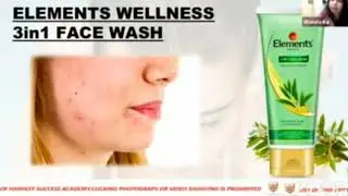 Elements 3in1 facewash (Sweta rai)