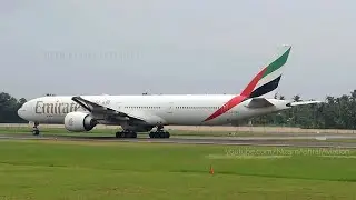 Emirates Boeing 777-300ER TAKEOFF from Cochin International Airport [HD]