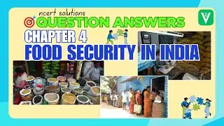 Food Security in India Question Answer 2025 | Part 1| Class 9 Economics Chapter 4 | NCERT Solutions