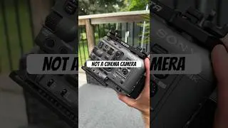 The Sony FX6 ISNT a Cinema Camera.