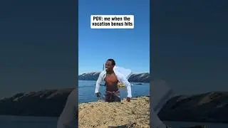 Vacation bonus 🍸 #youtubeshorts #vacation #viral #memes #foryou