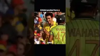 Mitchell Starc vs Wahab Riaz 🔥☠ | Mitchell Starc vs Wahab Riaz battle #mitchelstarc