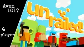 Unrailed! Ep: 2 - MP with KatherineOfSky, Graeme and Nookrium - Multiplayer Gameplay