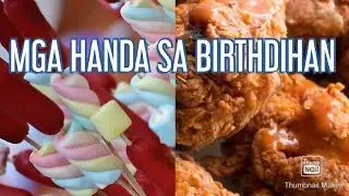 Typical Menu Pinoy Birthday 🇵🇭Occasion