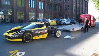 Crashed Edo Competition Ferrari Enzo XX Evolution Disassembled