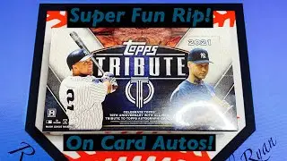 2021 Topps Tribute Hobby Box