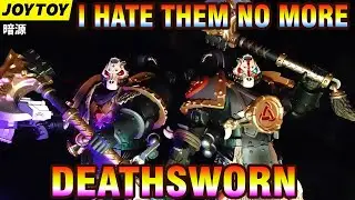 НЕ НЕНАВИДЬТЕ ИХ! Обзор фигурки Joytoy Warhammer Space Wolves DEATHSWORN PACK 1/18, распаковка