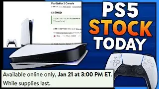 PS5 Going in and Out of Stock Today