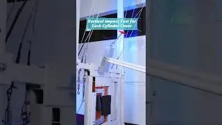 GHome Smart | KD10 Palm-vein Lock: Vertical Impact Test for Lock Cylinder Cover