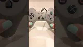 The Original PlayStation One Controller  #gaming #nostalgiaplaystation#asmr #playstation #relaxing