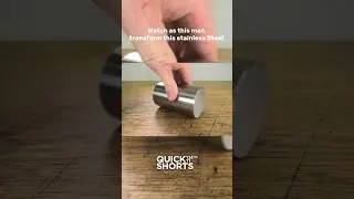 Stainless Steel Transformation Process! | #diy #restoration #shorts