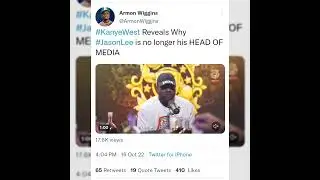 ARMON WIGGINS had ENOUGH of JASON LEE shade & exposes JASON LEE on TWITTER 🫖☕️