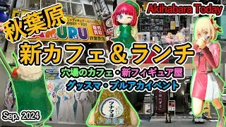 秋葉原 穴場の新カフェ＆ランチ 新フィギュア屋・グッスマ・ブルーアーカイブポップアップストアイベントを回る