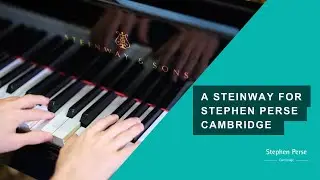 A Steinway for Stephen Perse Cambridge 🎹