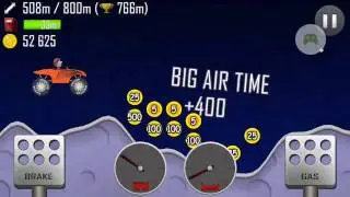 Hill Climb Racing farming: one way to make money.. LEVEL NOOB!