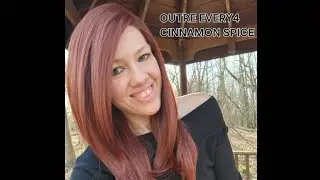 @OutreHairTV Outre Every4 Lace front wig in Cinnamon Spice.