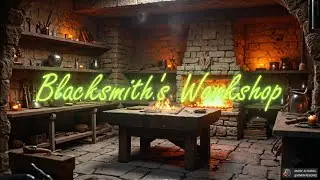 BLACKSMITH'S WORKSHOP - CELTIC FANTASY #FantasyMusic #RelaxingMusic #MedievalMusic
