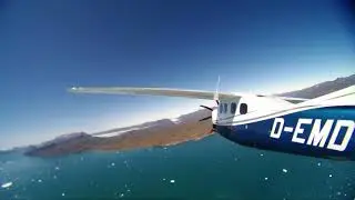 Flying over Greenland to BGBW