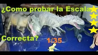 ¡Dinosaurios buenos, bonitos, baratos, a escala correcta y científicamente correctos! Escala 1/35.