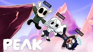 Somos los PEORES Escalando una Montaña | PEAK con Calce, Xiaro, Omenaso, Peli y Smoke