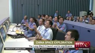 Yang Yuguang discusses the Long March 5 Rocket launch