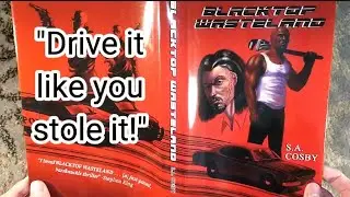 Unboxing Blacktop Wasteland by SA Cosby - Midworld Press Signed Book - Hasani Claxton Artwork