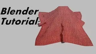 BLENDER TUTORIAL: Basic cloth simulation